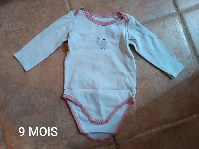 Body garçon 9 MOIS
