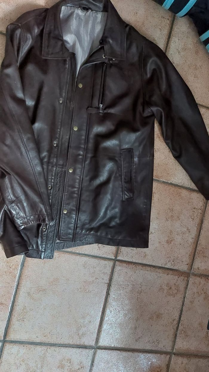 Lot veste en cuir - photo numéro 6