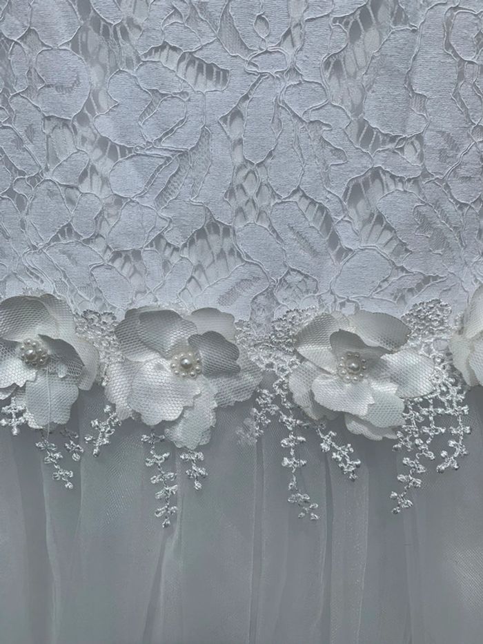 Magnifique robe baptême cérémonie fille - photo numéro 2