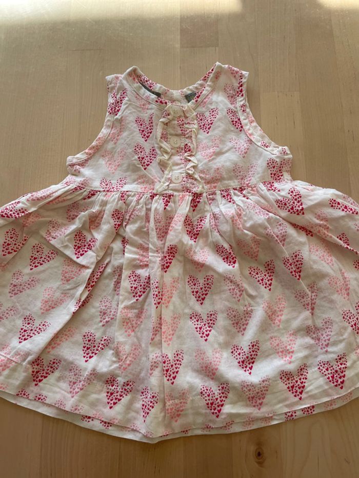 Lot de robe et salopette fille 6 mois - photo numéro 7