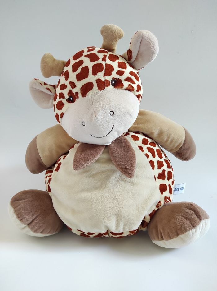 Grande peluche Range Pyjama Tikou la Girafe Baby Nat