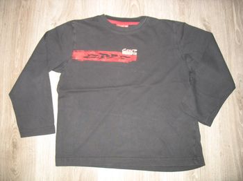 TEE SHIRT ML NOIR GARÇON "TISSAIA" - 10 ANS - n°18