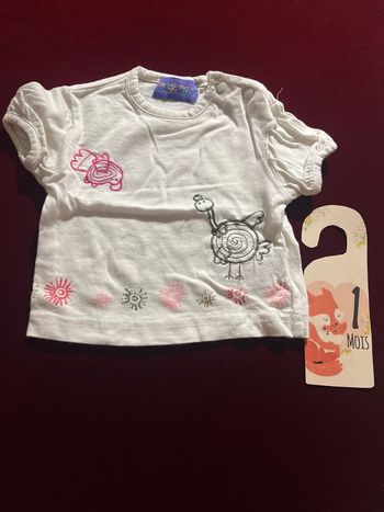 T-shirt 1mois