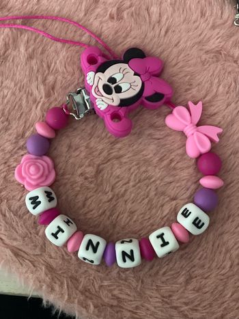 Attache tétine minnie