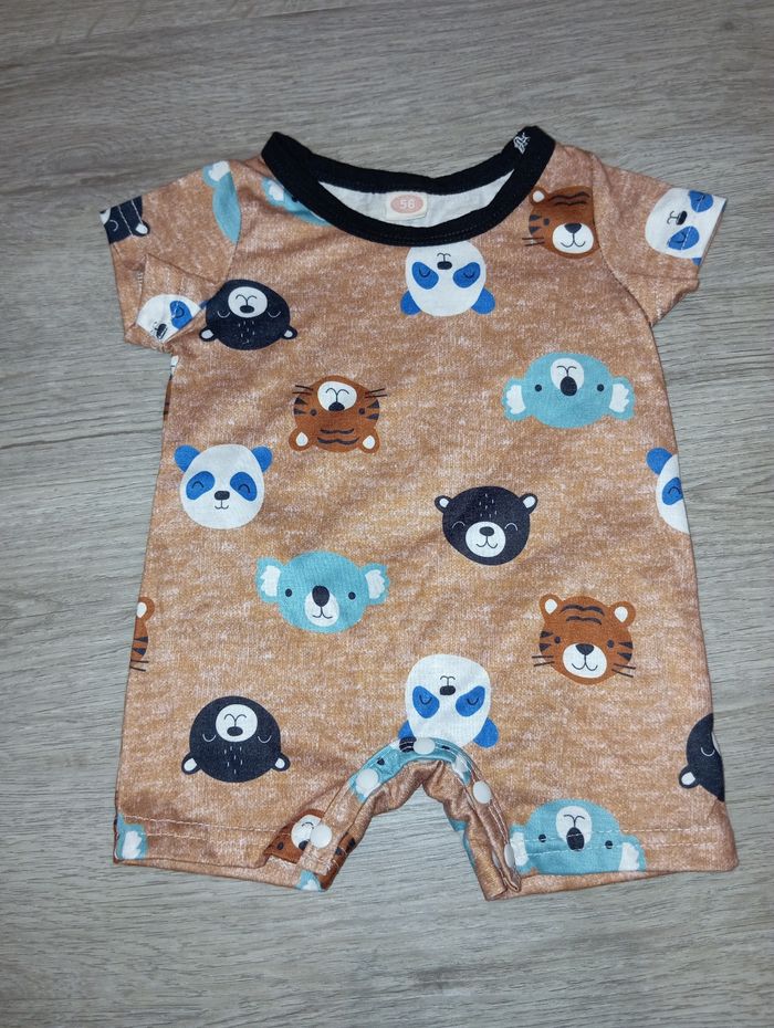 Combishort garçon