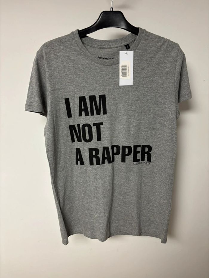 Teeshirt eleven paris i am not rapper - photo numéro 2