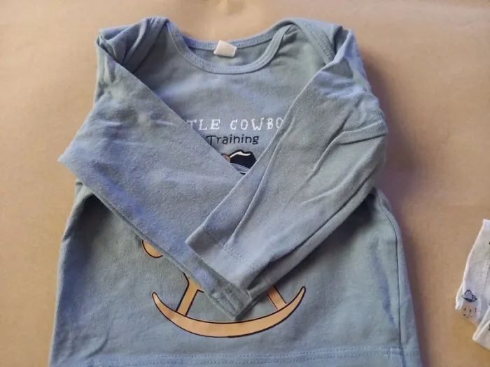 Ensemble (T-shirt ML + Legging) 0-1mois - photo numéro 6