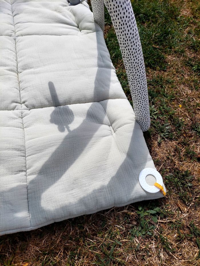Tapis eveil tanzanie / Hanoïe vert sauge bébé garçon - photo numéro 4