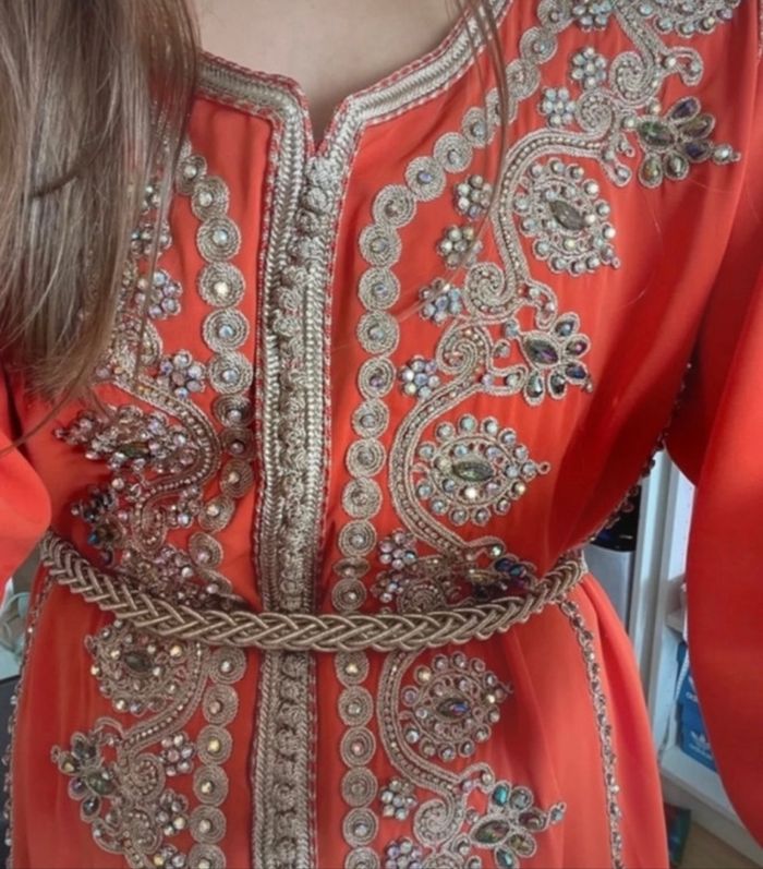Caftan orange