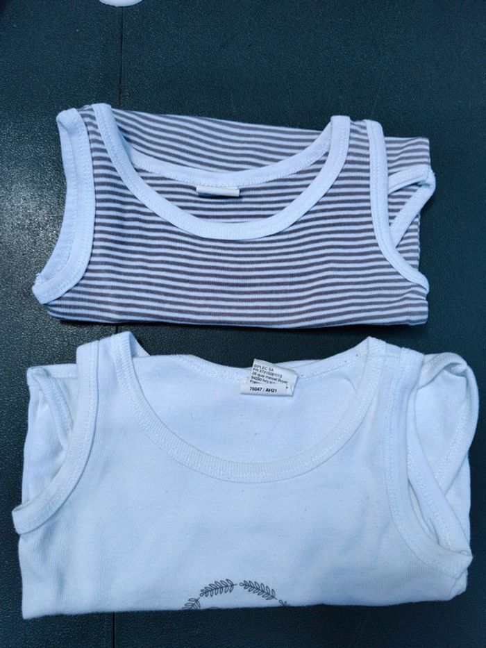 Lot de 2 body T.9M Mots d'enfants