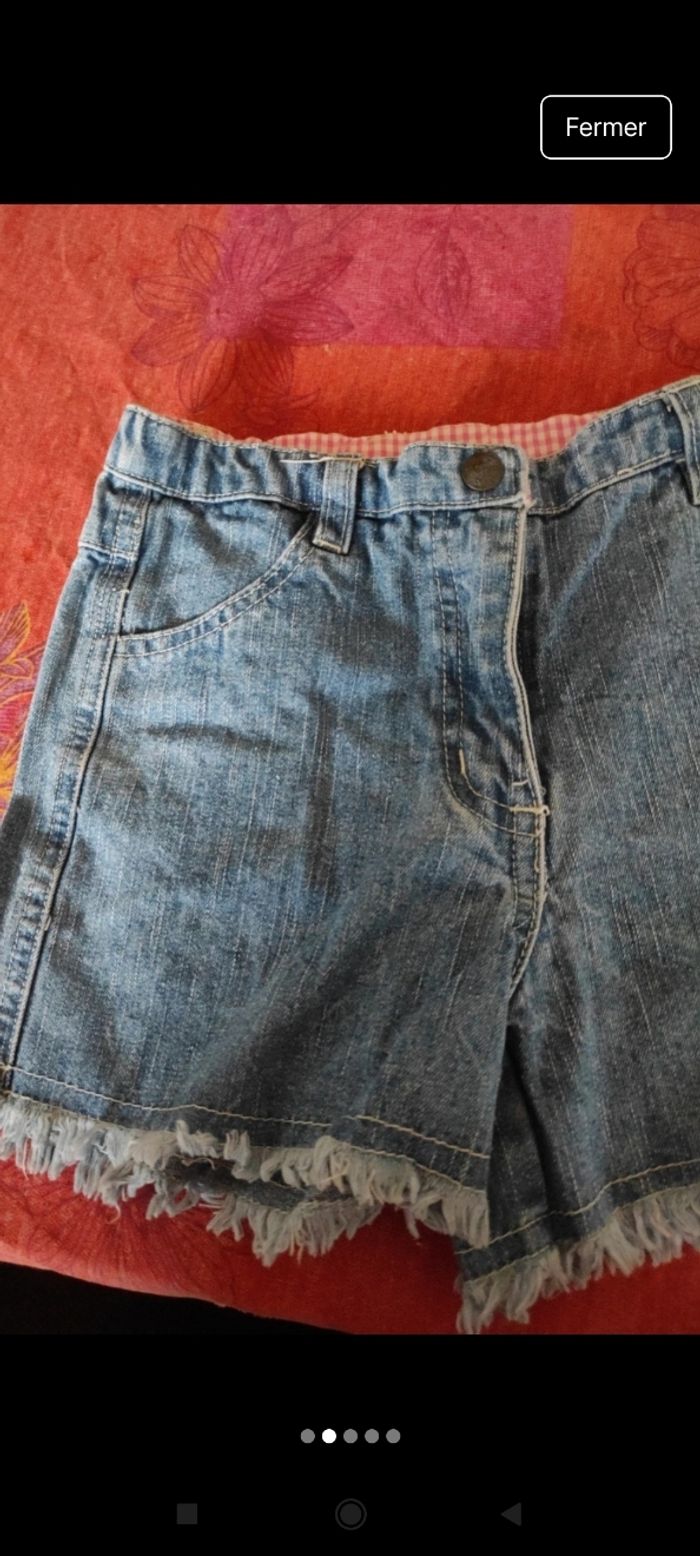 Très beau short jeans e53 - photo numéro 2
