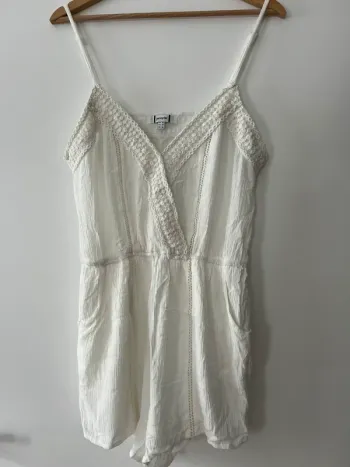 Combi short Jennyfer blanc