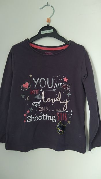 Haut LCDP à manches longues 4 ans fille