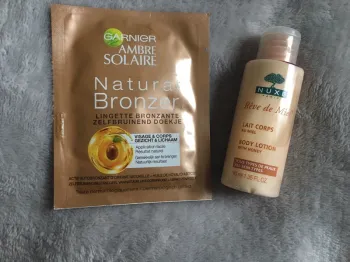 Lot de soin nuxe et garnier