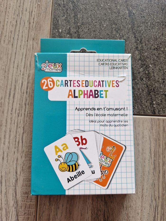 Cartes éducatives alphabet