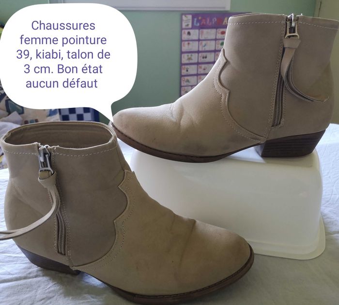 Bottines pointure 39
