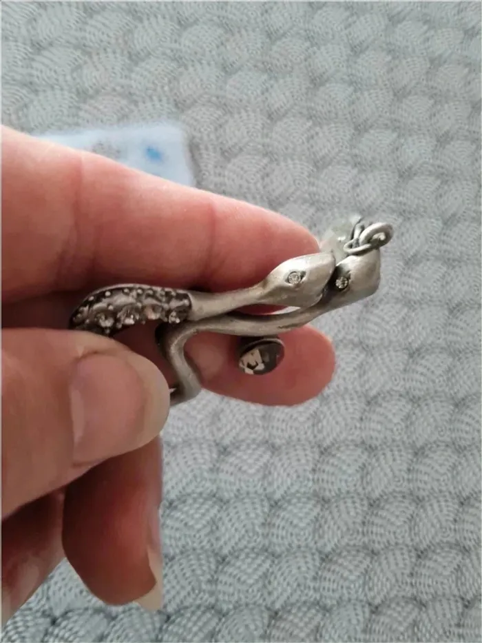 Broche double serpent - photo numéro 4