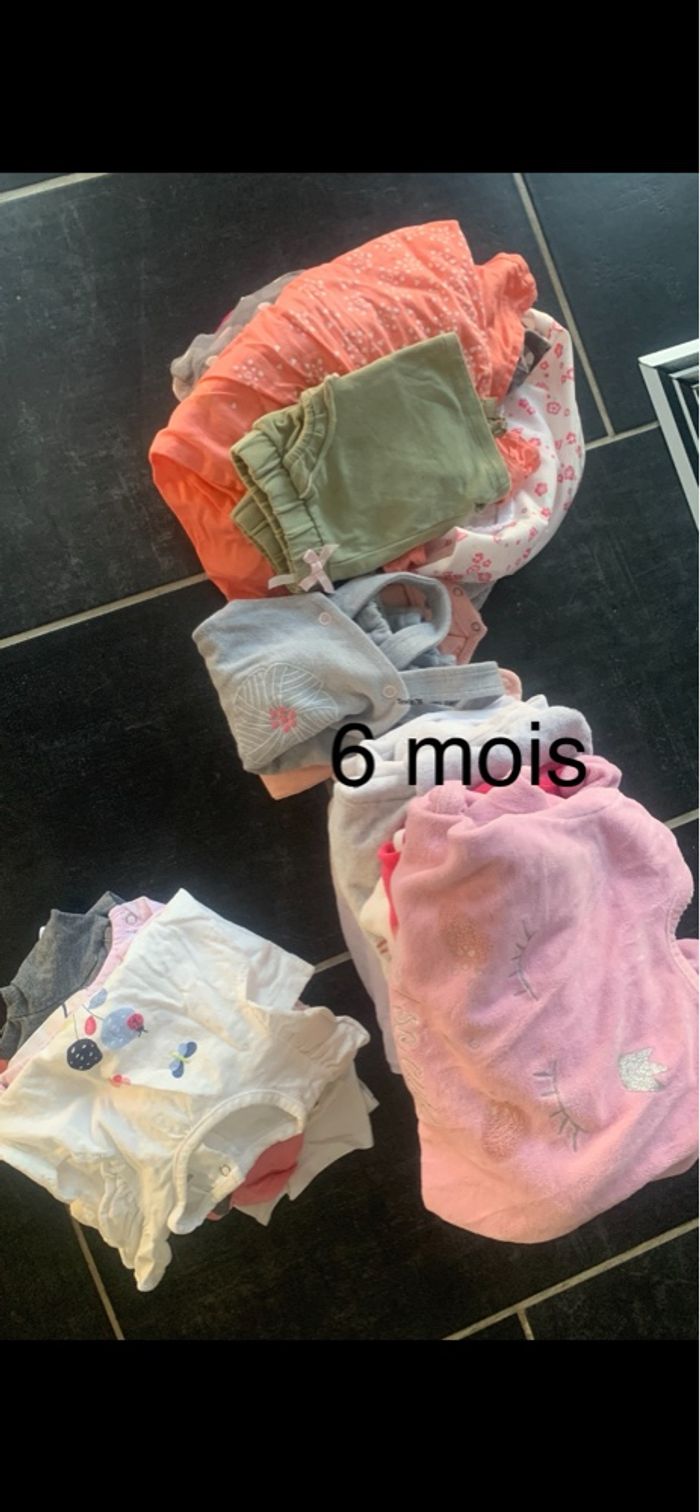 Lot vêtement 6 mois