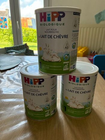 Lait de chèvre Hipp