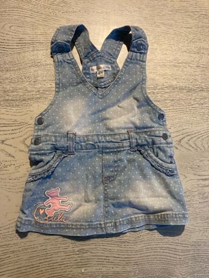 Robe jeans bébé fille
