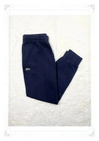 Jogging molletonné Lacoste bleu marine - Taille S - Homme