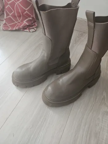 Bottines Chelsea H&M à semelle épaisse