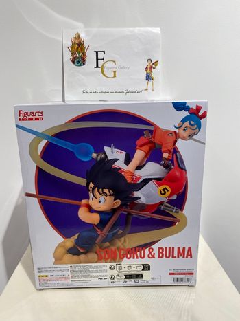 Dragon Ball - Figurine Goku et Bulma - Figuarts Zero