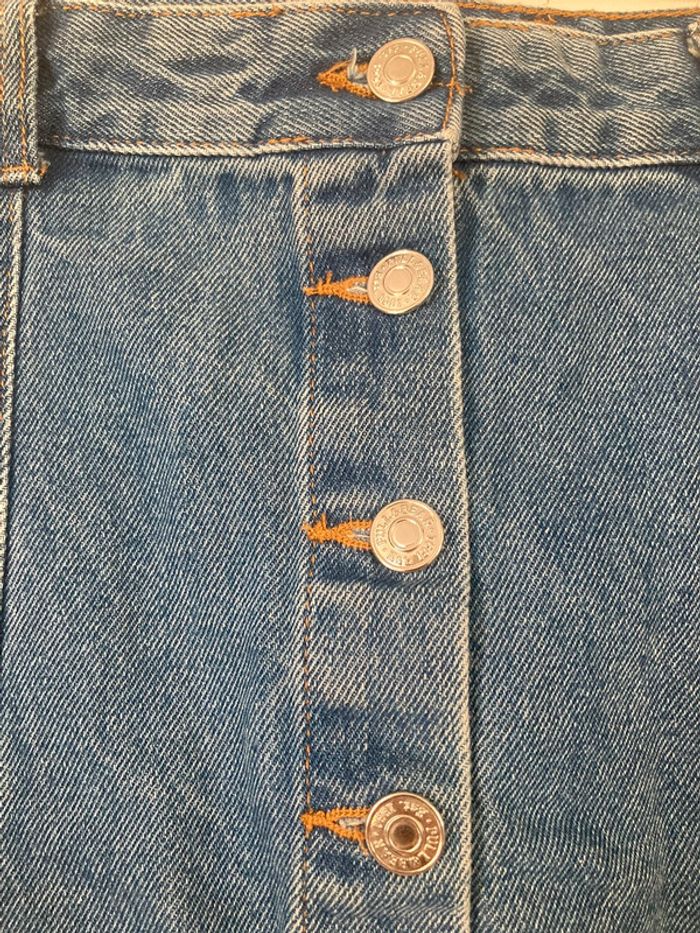 Mini jupe en jeans Pull & Bear taille S - photo numéro 2