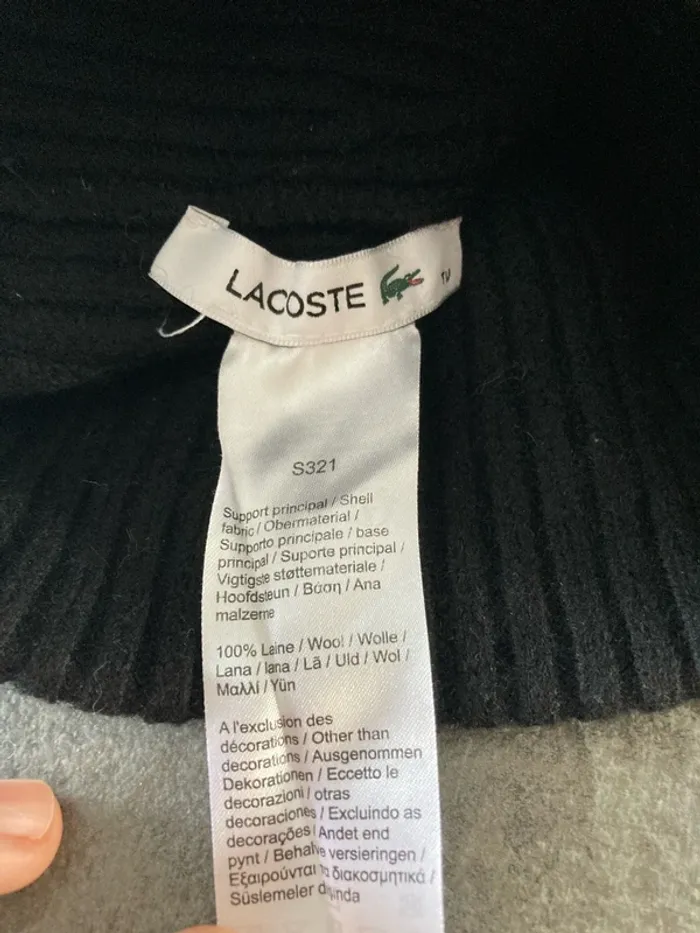 bonnet lacoste enfant - photo numéro 2