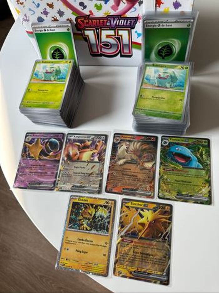 Lot Cartes pokemon 151 avec classeur Mew 151 - photo numéro 2