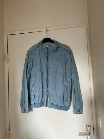 Veste en jean over size