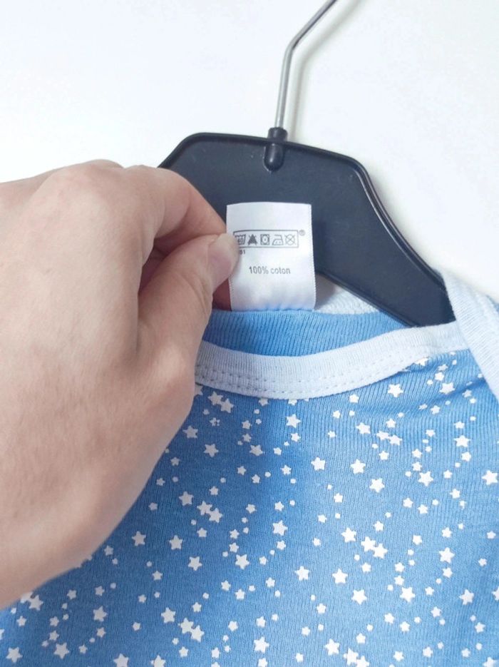 Body bleu ciel étoilé - photo numéro 4