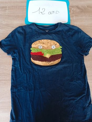 T shirt hamburger