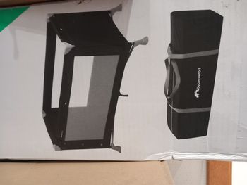 Lit parapluie bébé confort marine