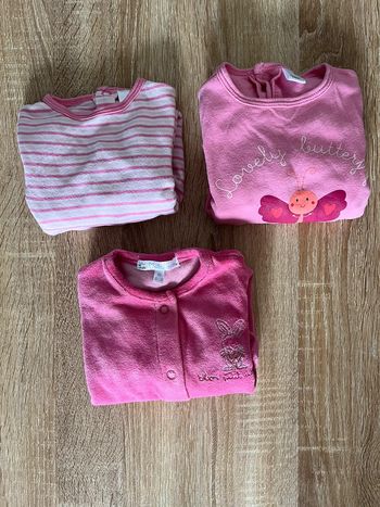Lot de pyjama bb fille 3 mois (60 cm)