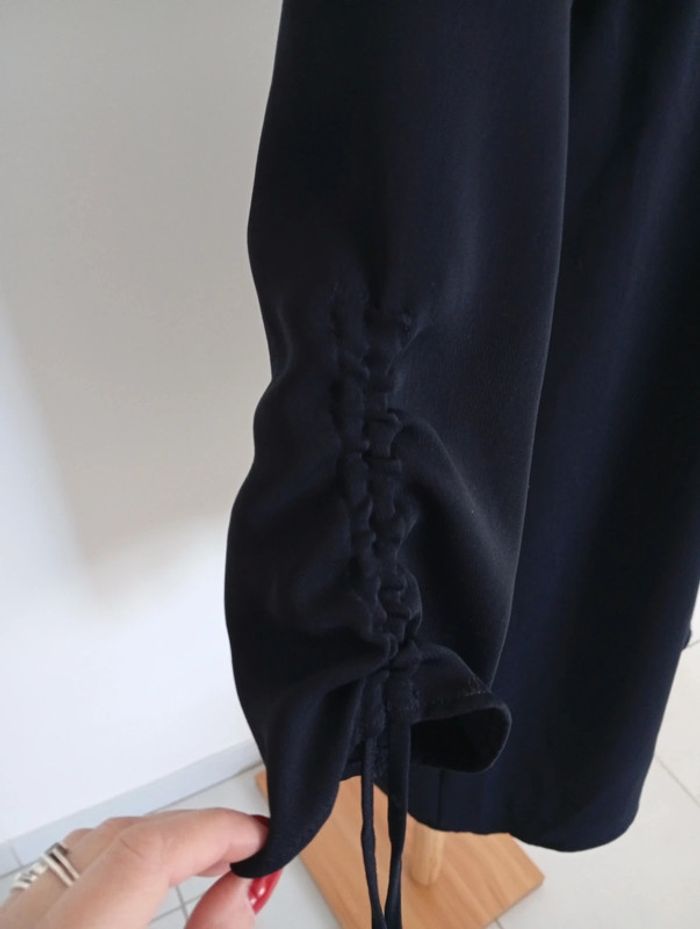 ZARA - robe chic taille M | bleue marine - printemps été automne - photo numéro 5