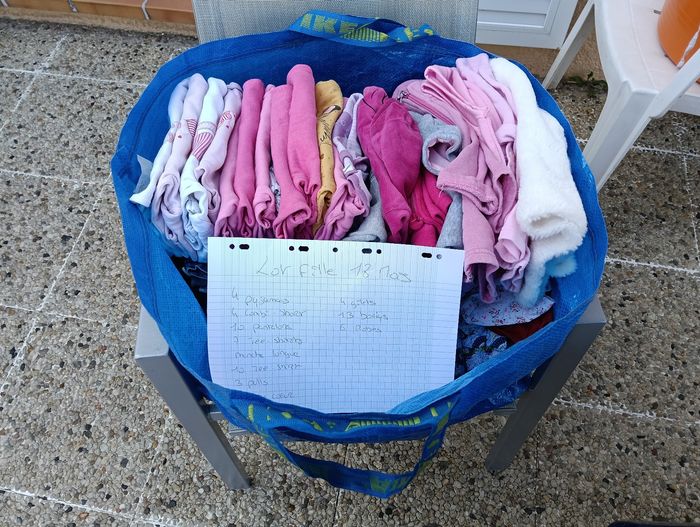 Lot vêtements fille 18 mois toutes saisons - photo numéro 2