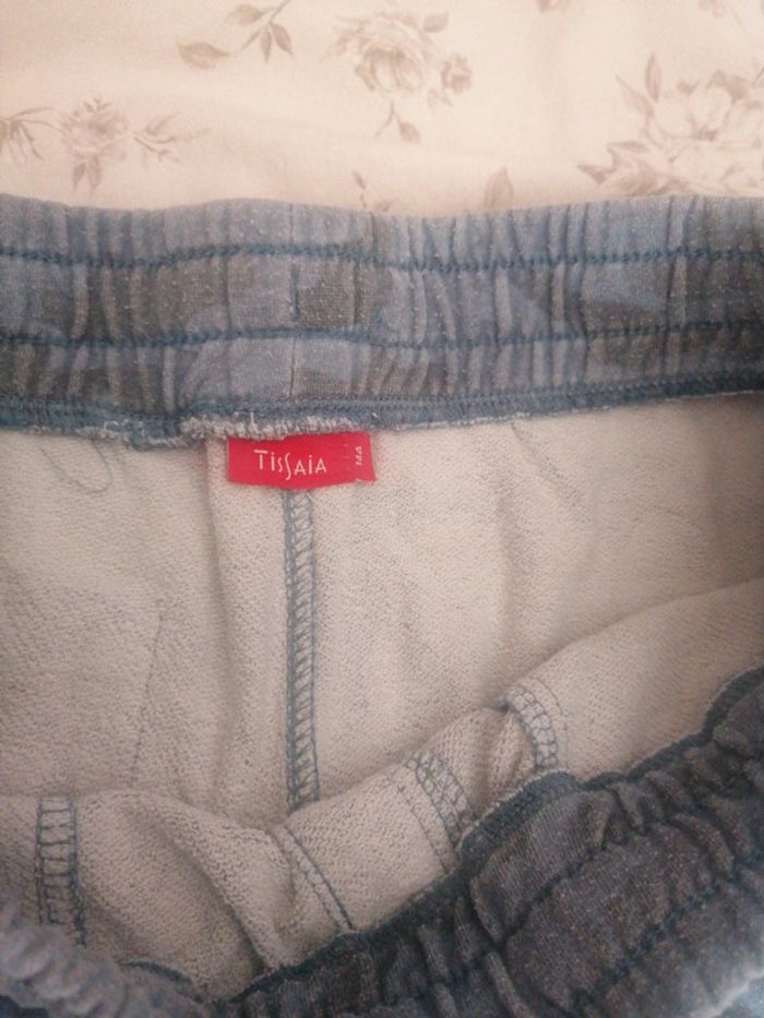 Short camouflage bleu coton 14 ans - photo numéro 2