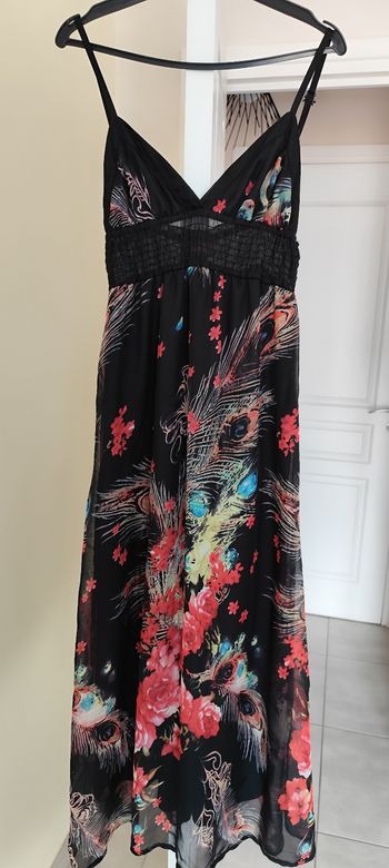 Robe longue à bretelles