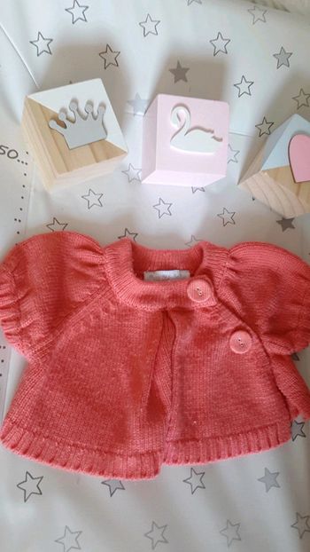 Boléro gilet court 1 mois