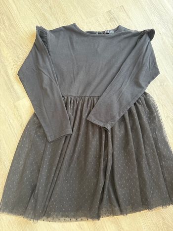 Robe noire manches longues 