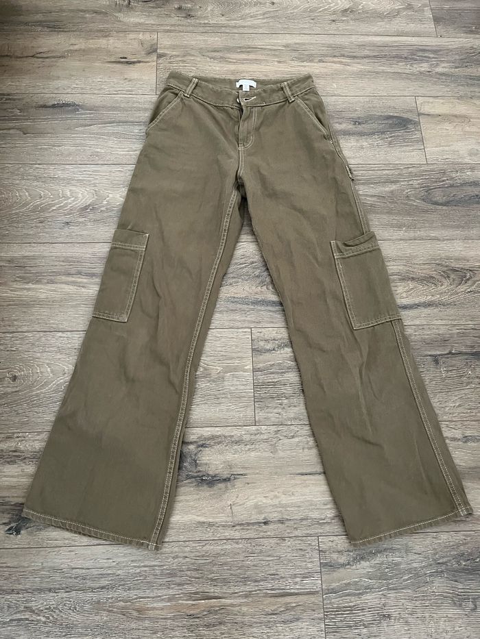 Jean large cargo fille XS 14-16 ans