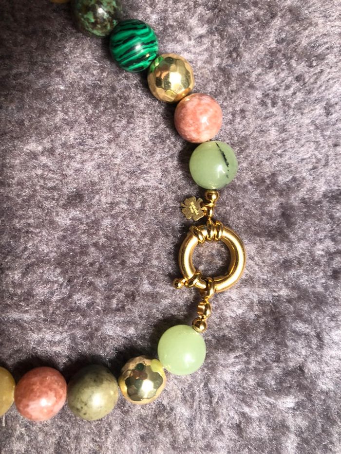 Collier pierres naturelles - photo numéro 4