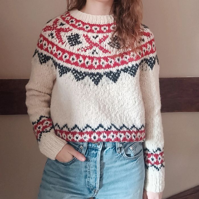 Pull Norvégien laine Léon & Harper - photo numéro 2