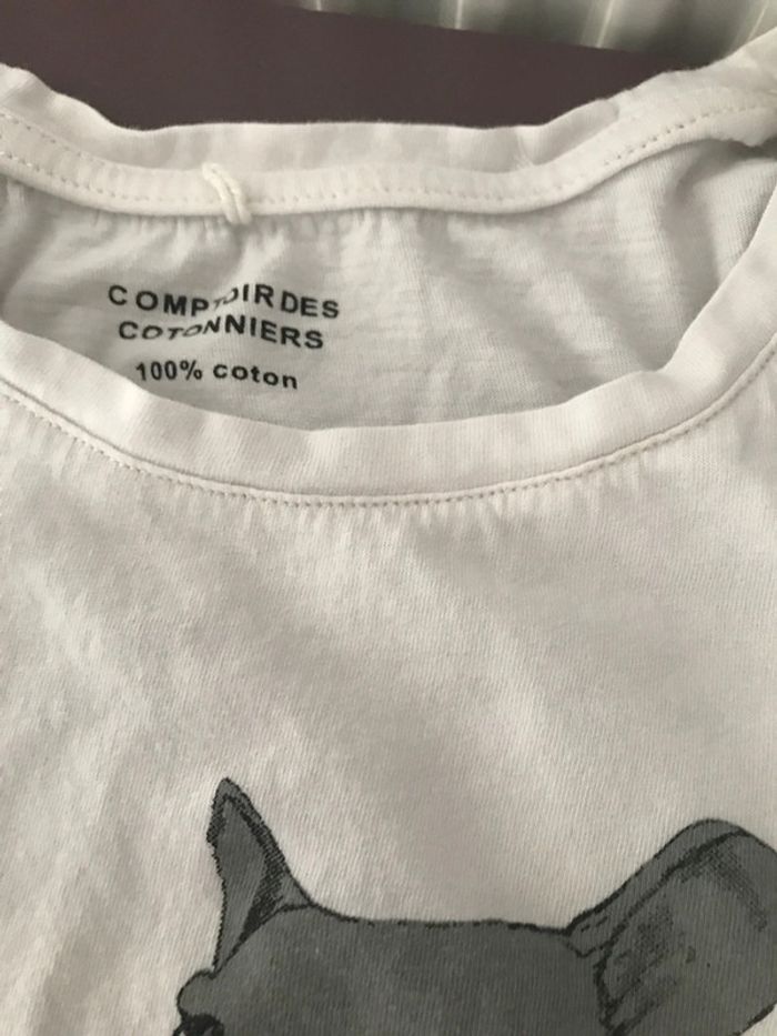 Lot 2 tee shirts comptoir des cotonniers 8 ans - photo numéro 3