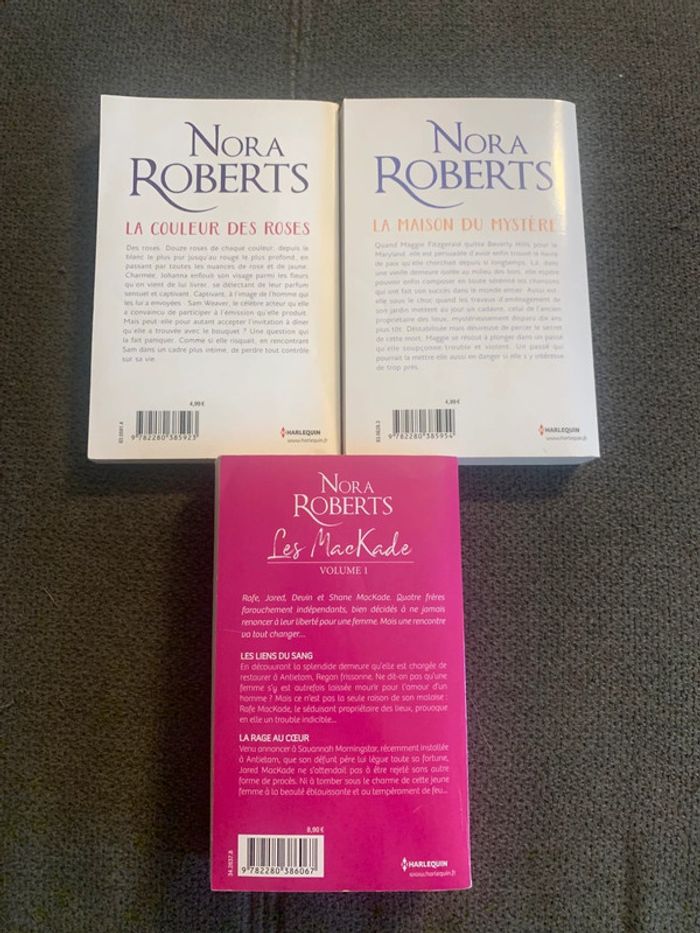 Livres Nora Roberts  ( 3,50 e le lot ) - photo numéro 2