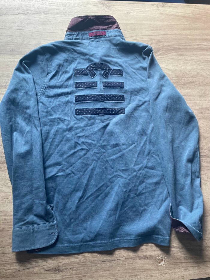 Polo Bleu Serge Blanco homme – Taille XS – Très bon état - photo numéro 5