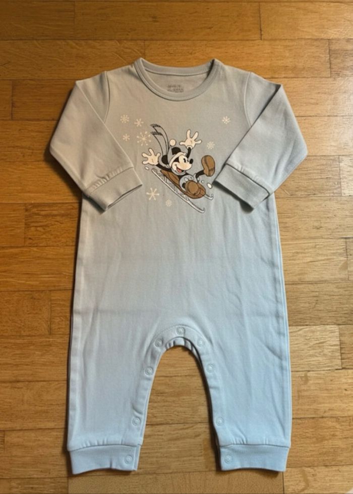 💖 Lot de 4 Pyjamas/Grenouillères H&M - Taille 4 à 6 Mois - photo numéro 2
