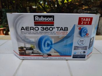Jeu de 4 recharges ultra absorbantes RUBSON Aéro 360°
