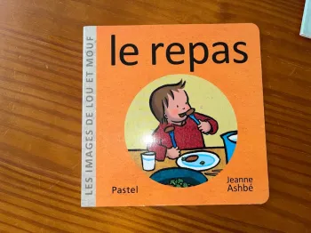 Livre recto-verso le repas le soir, école des loisirs